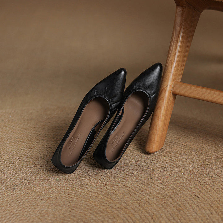 Muse & Valeur | Genuine Leather Heels for Women