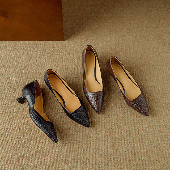 Muse & Valeur | Genuine Leather Heels for Women