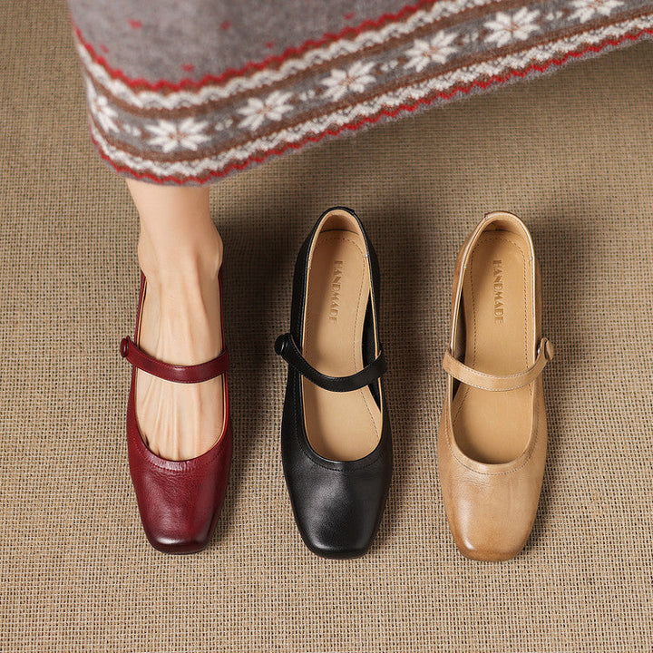 Muse & Valeur | Genuine Leather Flats for Women