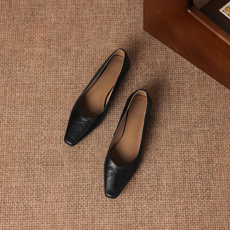 Muse & Valeur | Genuine Leather Flats for Women