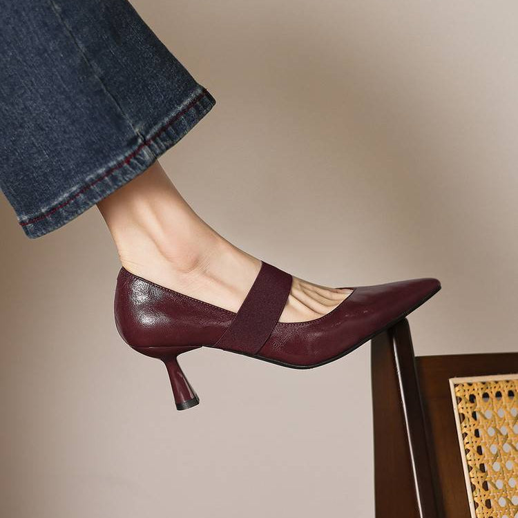 Muse & Valeur | Genuine Leather Heels for Women