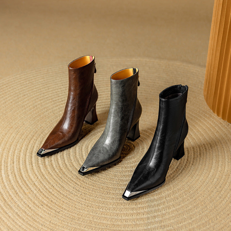 Muse & Valeur | Genuine Leather Boots for Women