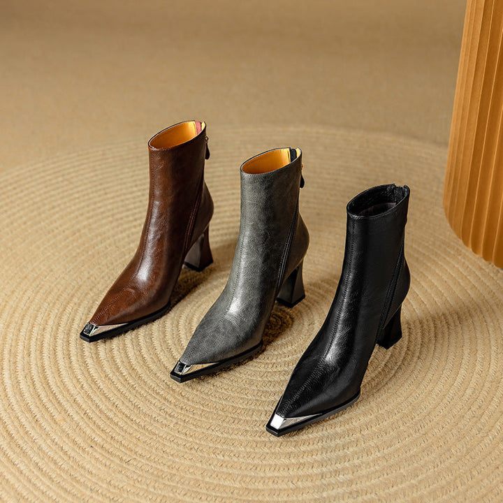 Muse & Valeur | Genuine Leather Boots for Women
