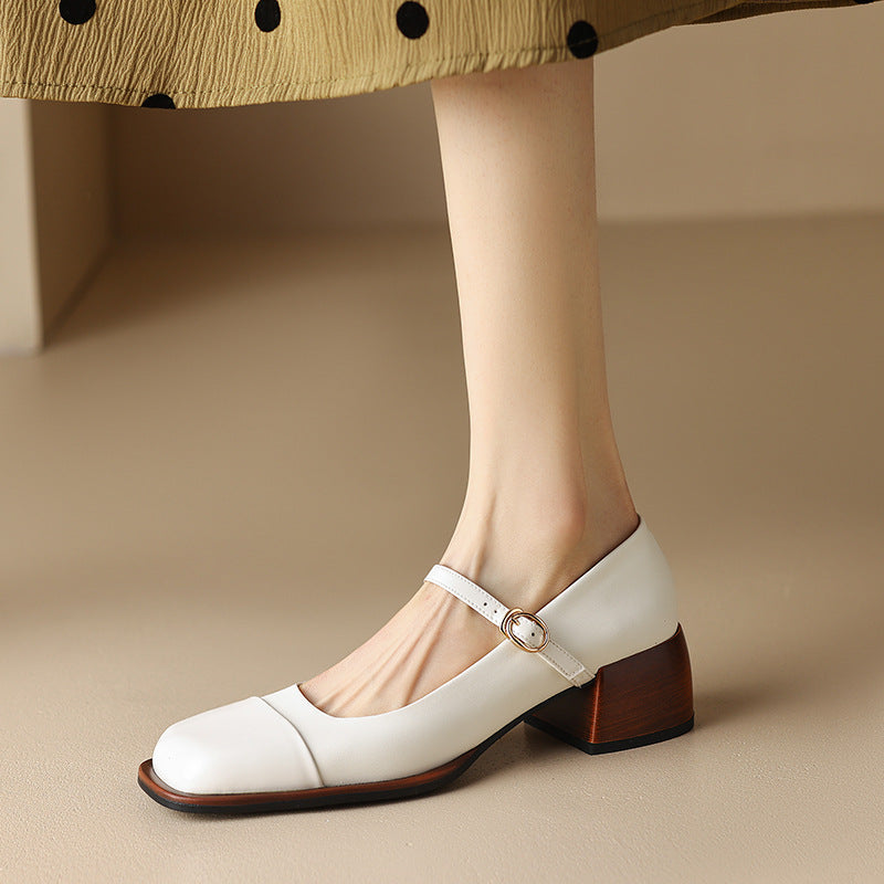 Muse & Valeur | Genuine Leather Heels for Women