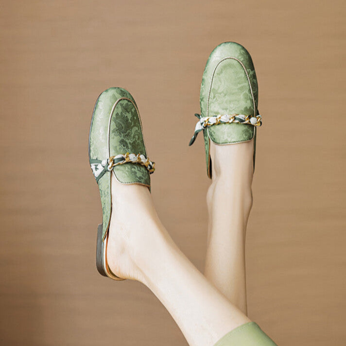 Muse & Valeur | Genuine Leather Mules for Women