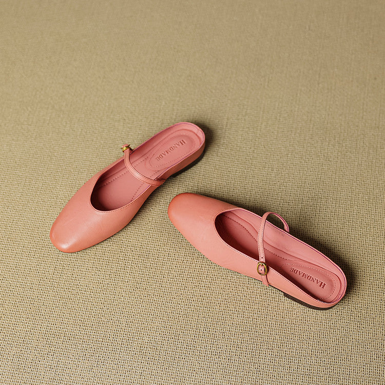Muse & Valeur | Genuine Leather Mules for Women
