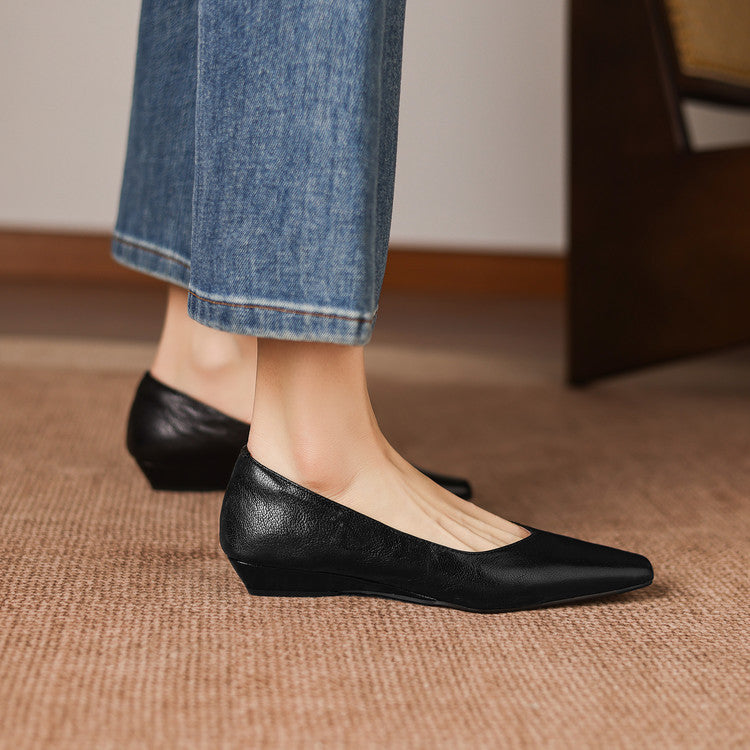 Muse & Valeur | Genuine Leather Flats for Women