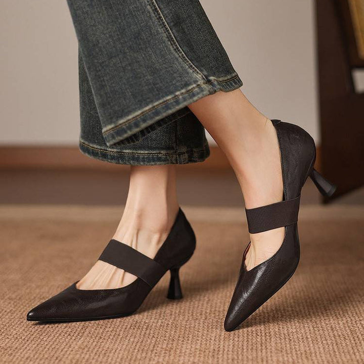 Muse & Valeur | Genuine Leather Heels for Women