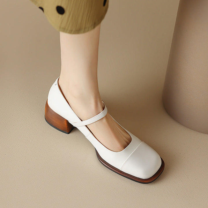 Muse & Valeur | Genuine Leather Heels for Women