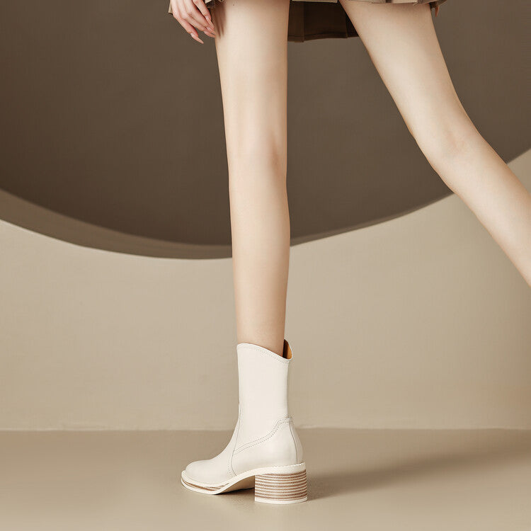 Muse & Valeur | Genuine Leather Boots for Women