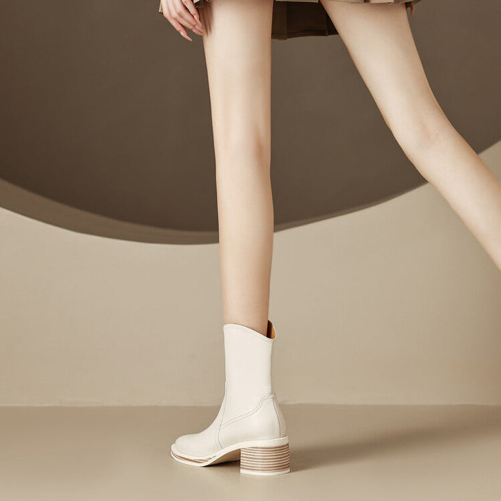 Muse & Valeur | Genuine Leather Boots for Women