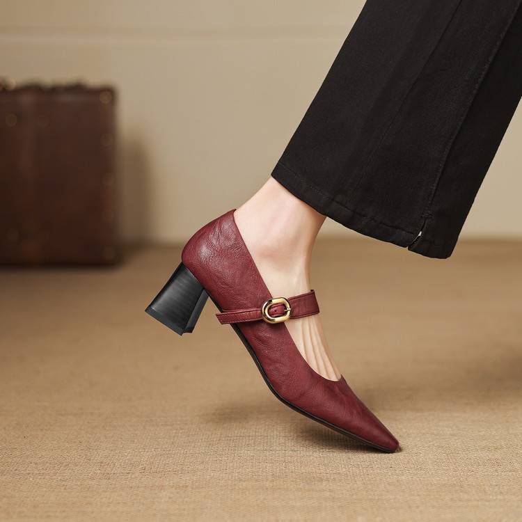 Muse & Valeur | Genuine Leather Heels for Women