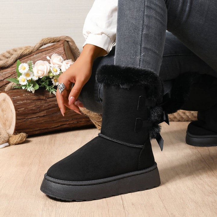 Muse & Valeur | Leather Ankle Boots for Women in Black