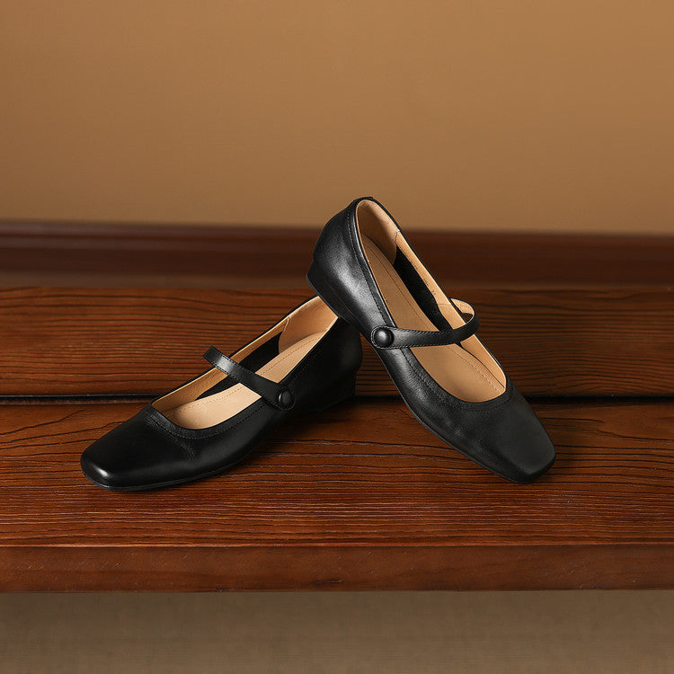 Muse & Valeur | Genuine Leather Flats for Women