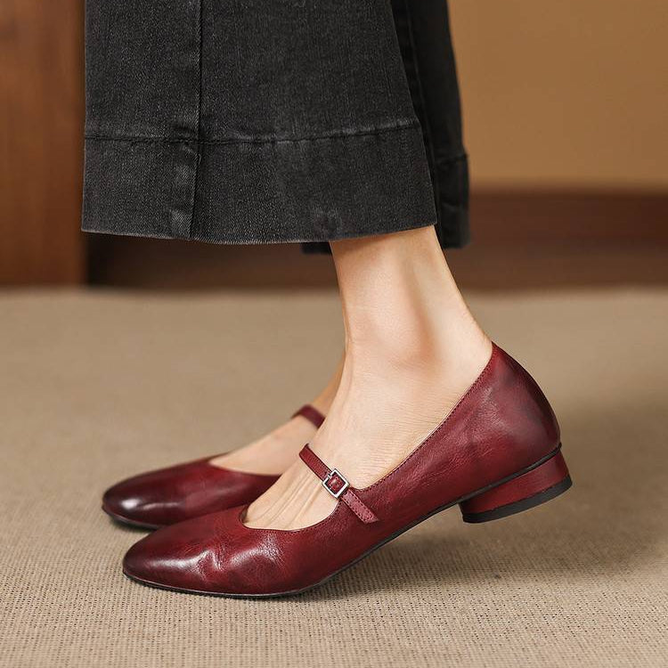 Muse & Valeur | Genuine Leather Flats for Women