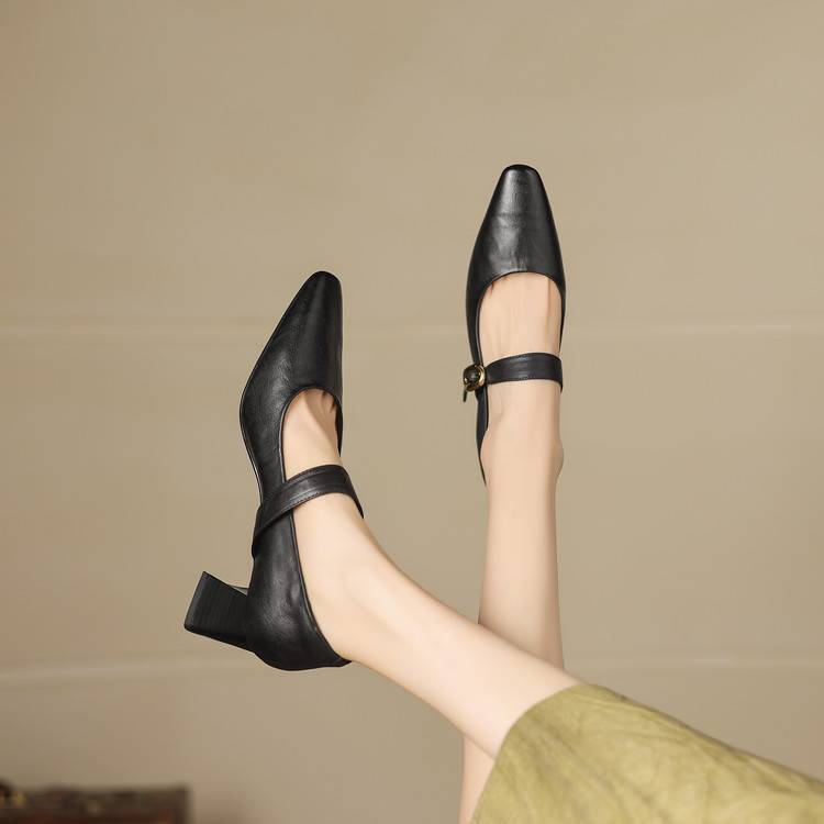 Muse & Valeur | Genuine Leather Heels for Women