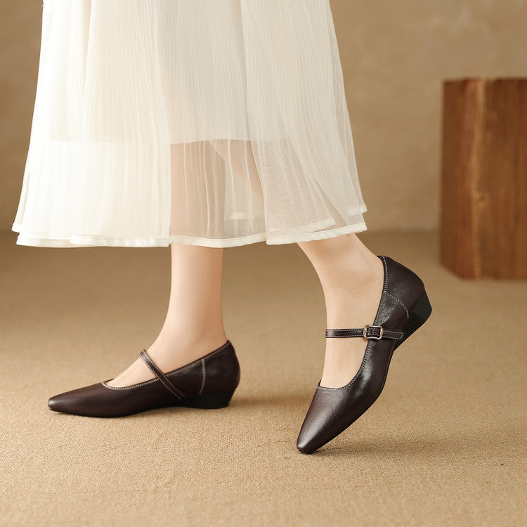 Muse & Valeur | Genuine Leather Pumps for Women