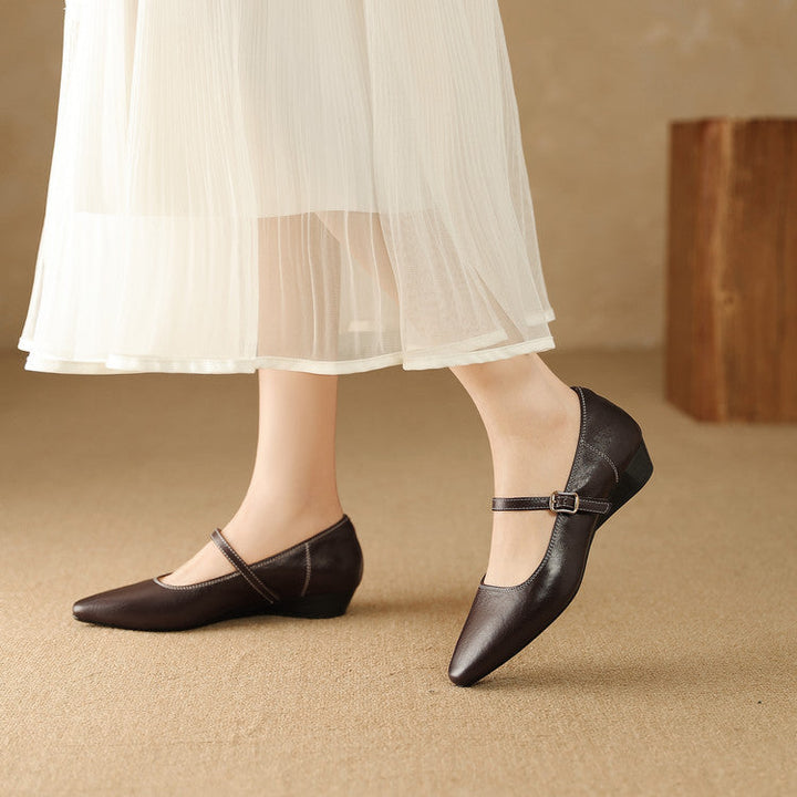 Muse & Valeur | Genuine Leather Pumps for Women