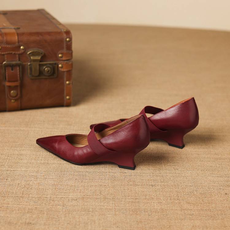 Muse & Valeur | Genuine Leather Heels for Women