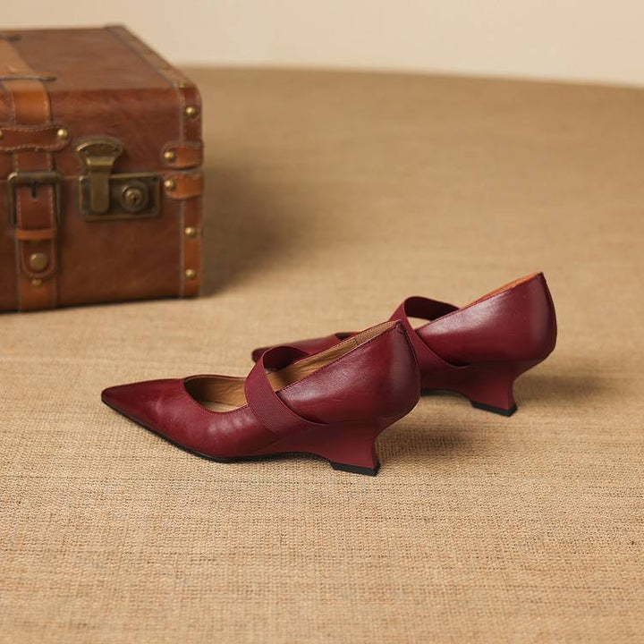Muse & Valeur | Genuine Leather Heels for Women