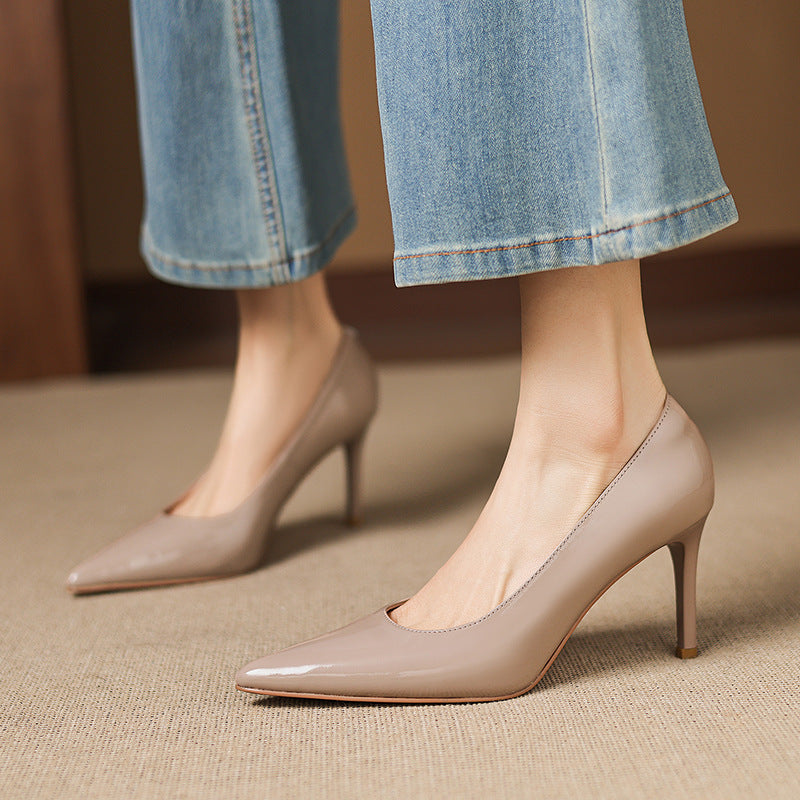 Muse & Valeur | Genuine Leather Heels for Women