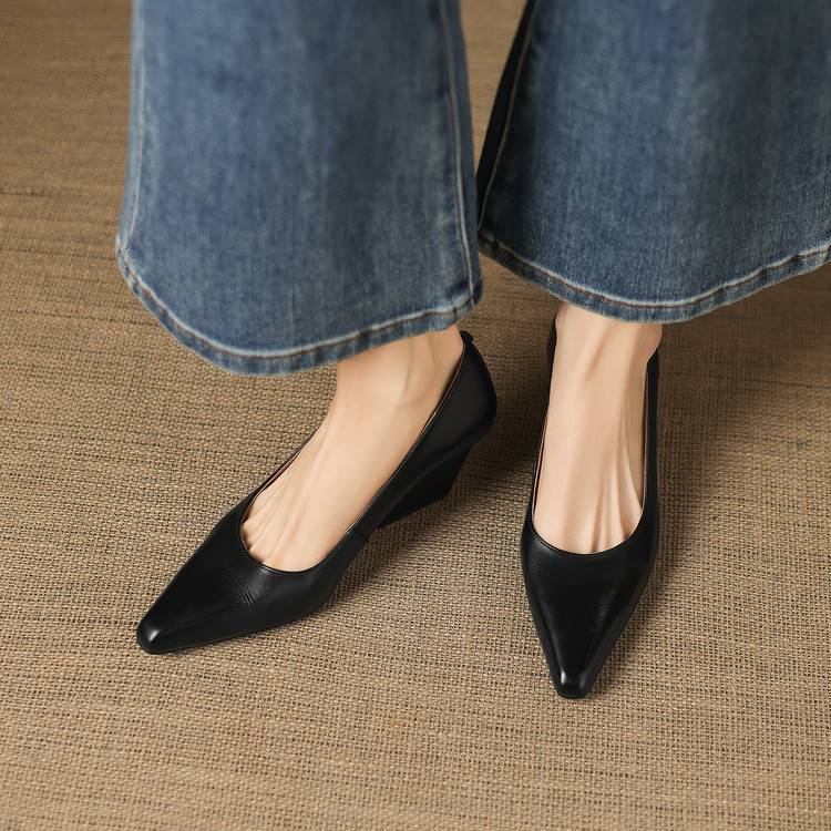 Muse & Valeur | Genuine Leather Heels for Women