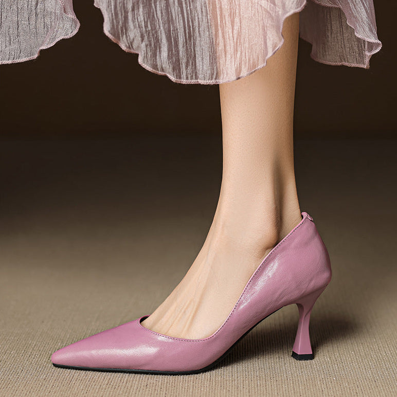 Muse & Valeur | Genuine Leather Heels for Women