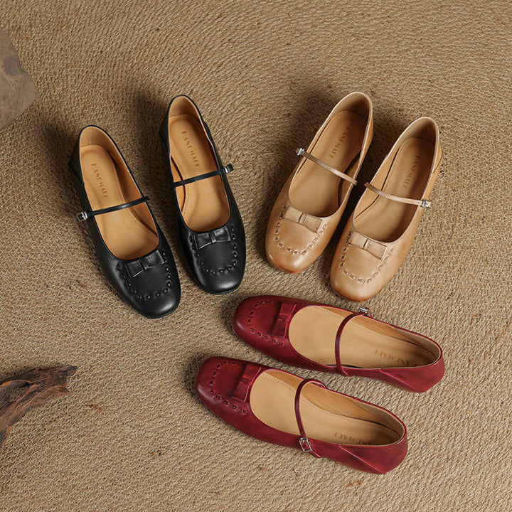 Muse & Valeur | Genuine Leather Flats for Women