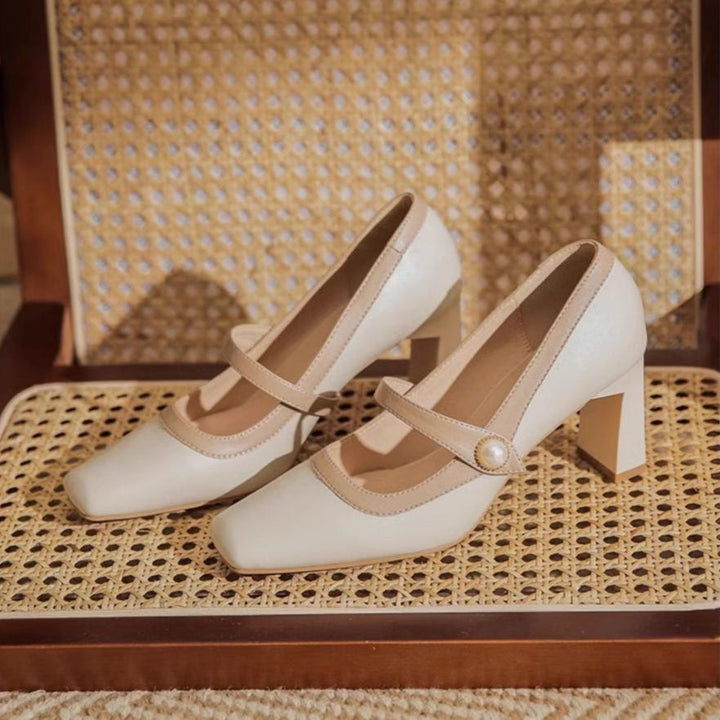 Muse & Valeur | Pumps for Women in Leather, Classic Style