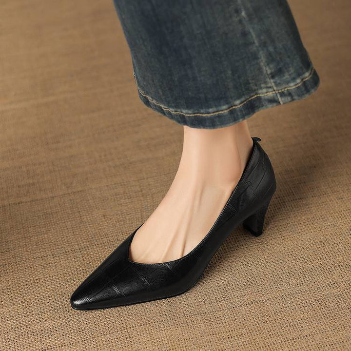 Muse & Valeur | Genuine Leather Heels for Women