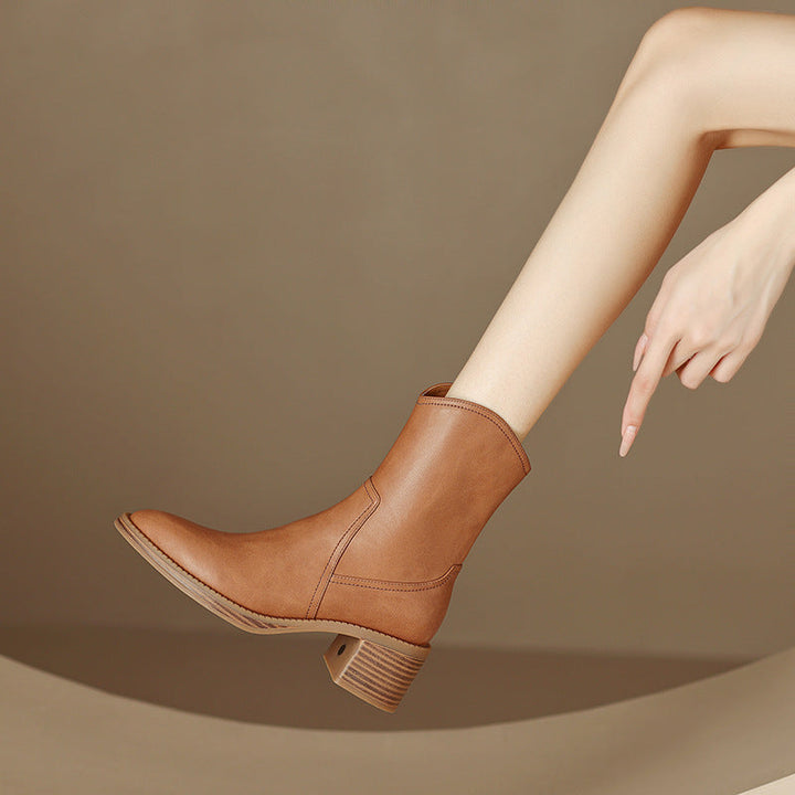 Muse & Valeur | Genuine Leather Boots for Women