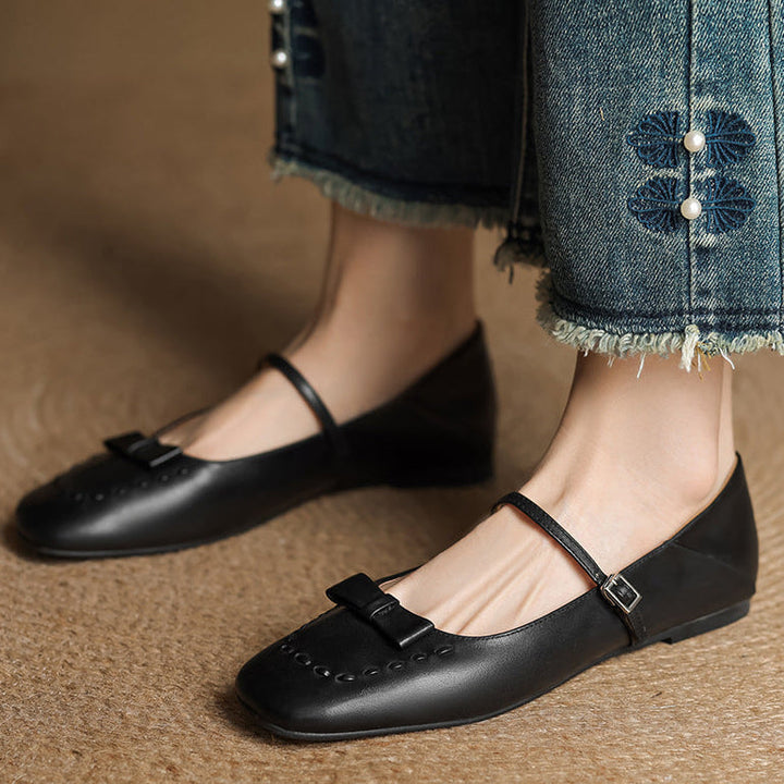 Muse & Valeur | Genuine Leather Flats for Women