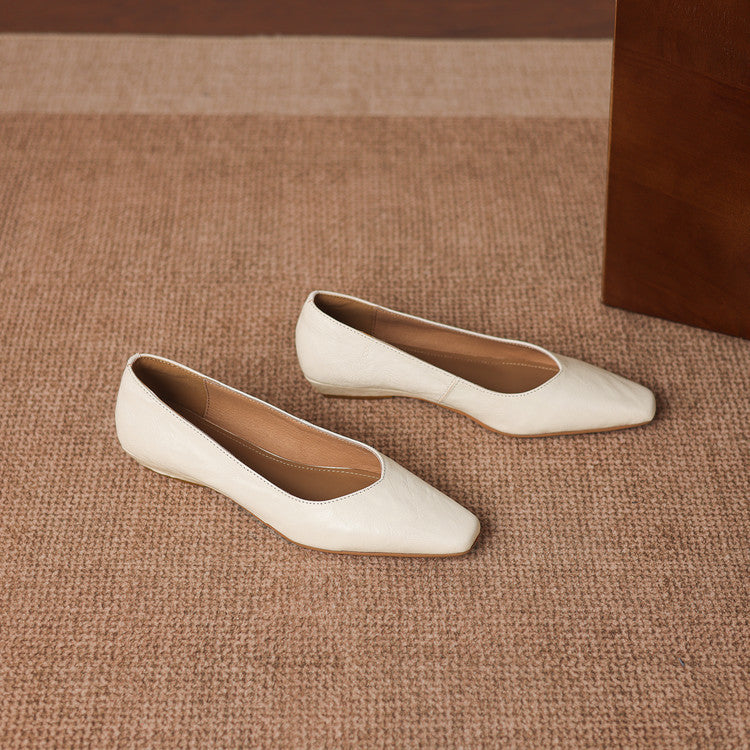 Muse & Valeur | Genuine Leather Flats for Women