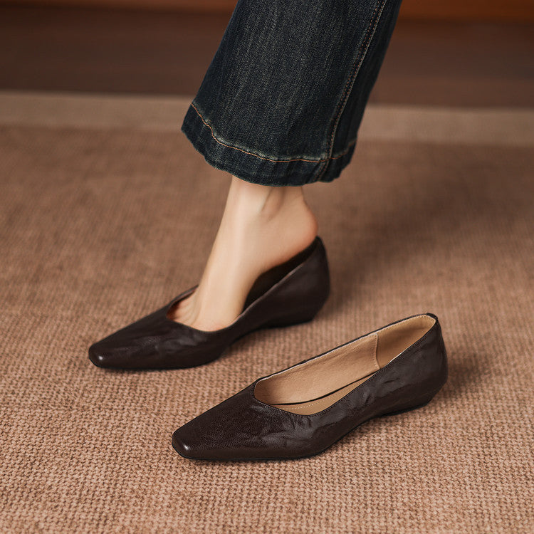 Muse & Valeur | Genuine Leather Flats for Women