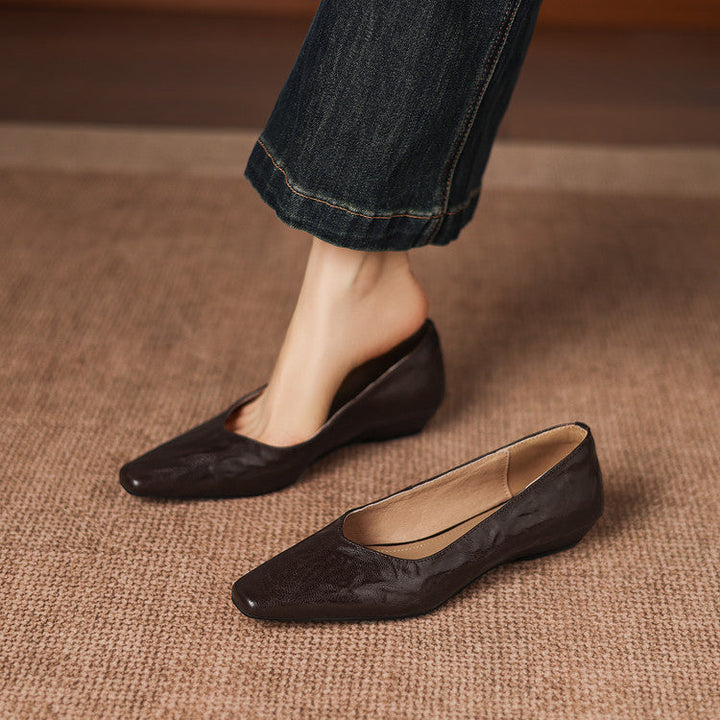 Muse & Valeur | Genuine Leather Flats for Women