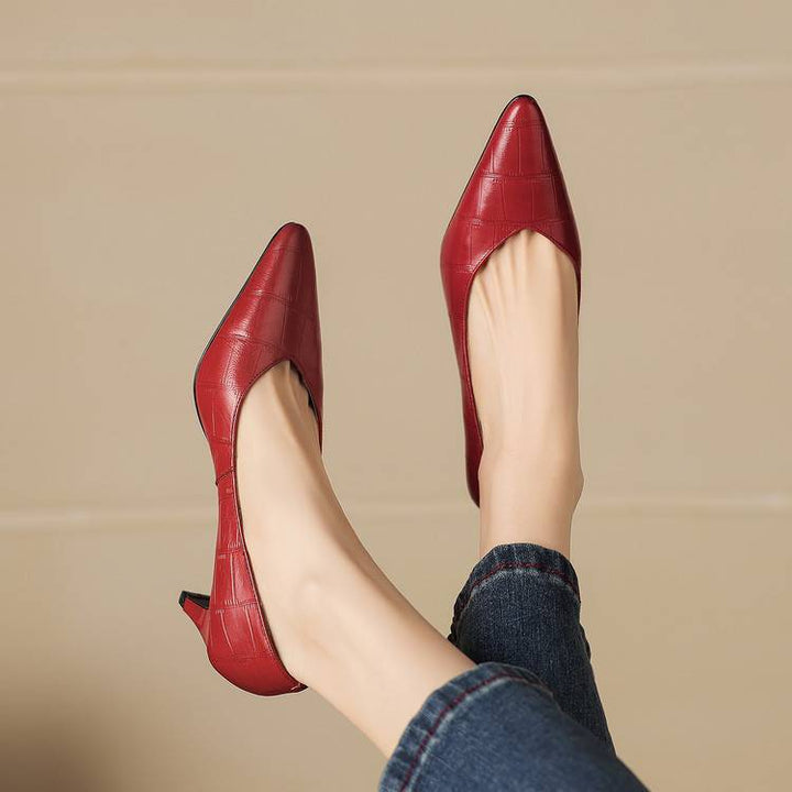 Muse & Valeur | Genuine Leather Heels for Women