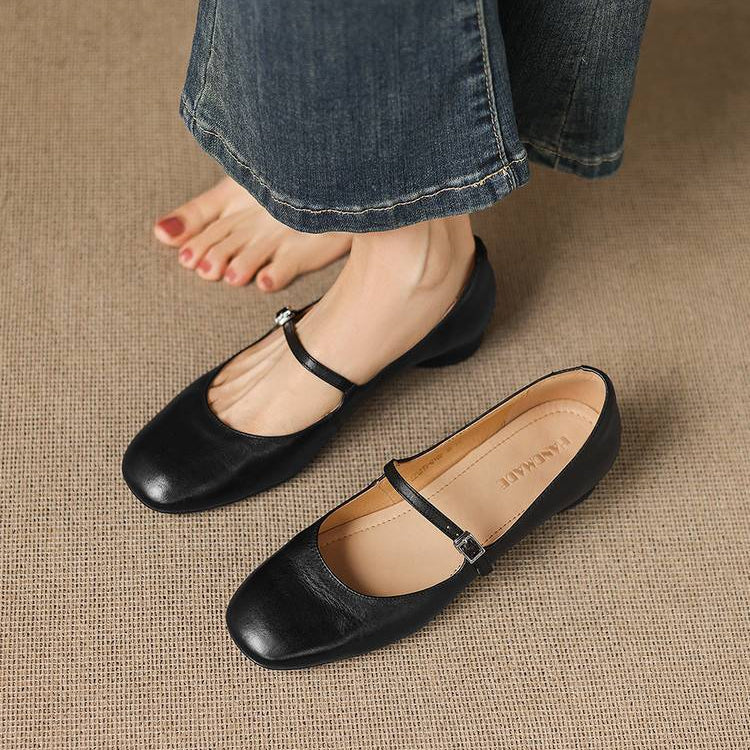 Muse & Valeur | Genuine Leather Flats for Women