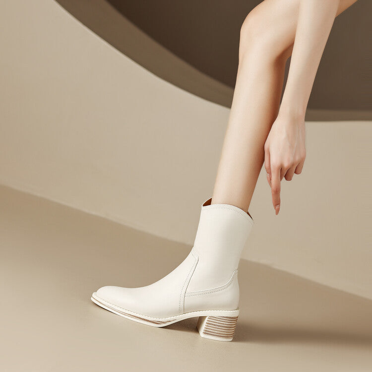 Muse & Valeur | Genuine Leather Boots for Women