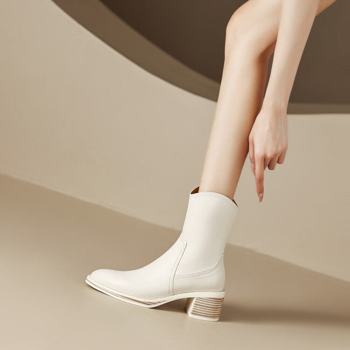 Muse & Valeur | Genuine Leather Boots for Women