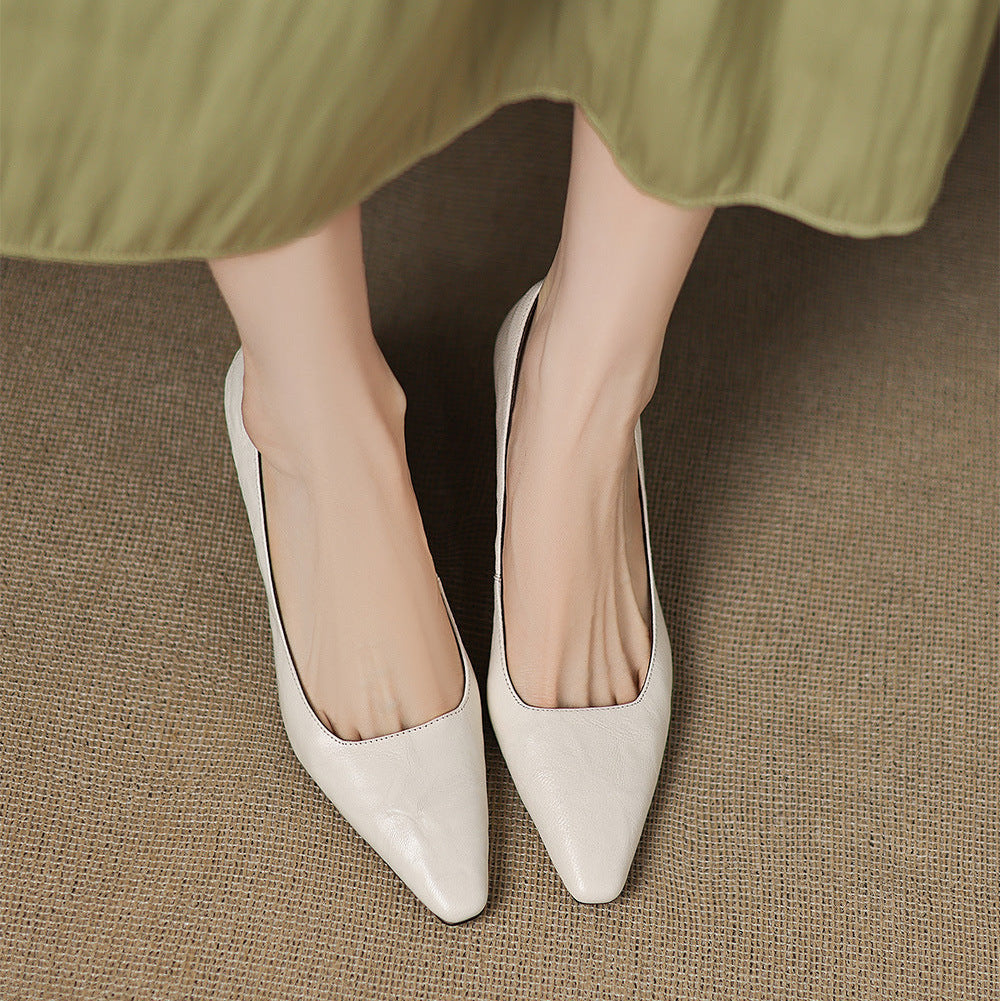 Muse & Valeur | Genuine Leather Heels for Women