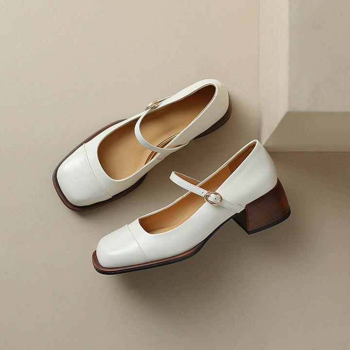 Muse & Valeur | Genuine Leather Heels for Women
