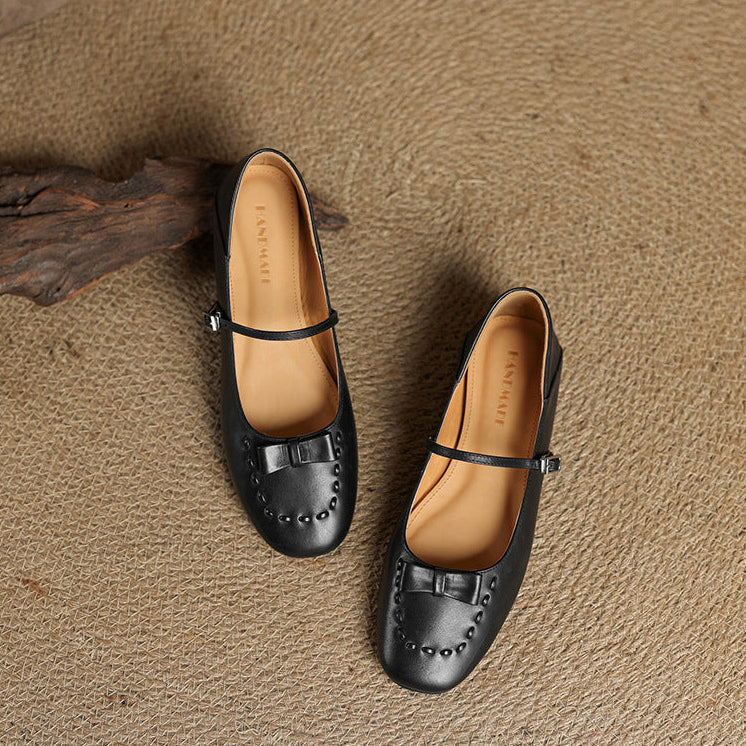 Muse & Valeur | Genuine Leather Flats for Women