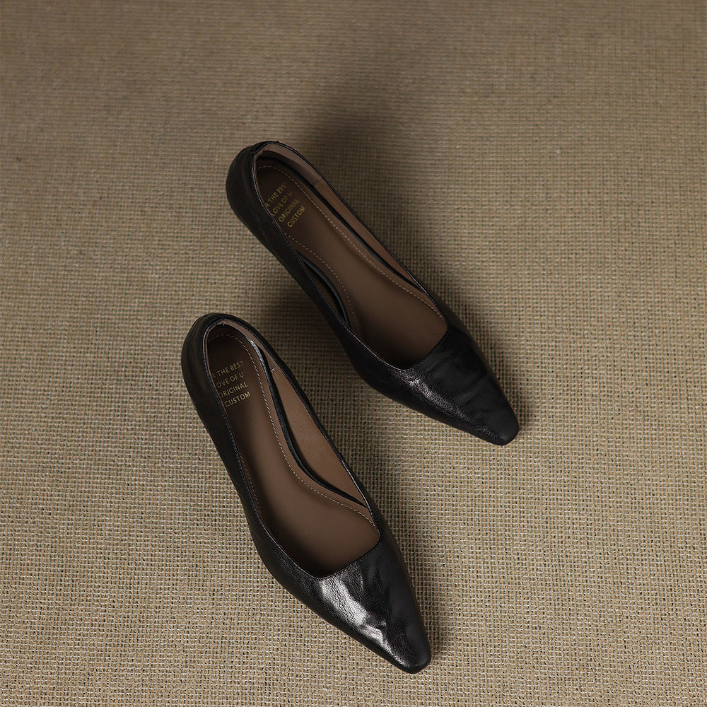 Muse & Valeur | Genuine Leather Heels for Women