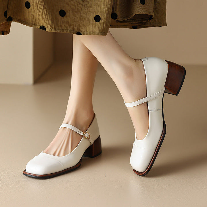 Muse & Valeur | Genuine Leather Heels for Women
