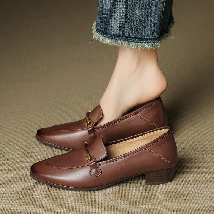 Muse & Valeur | Genuine Leather Loafers for Women