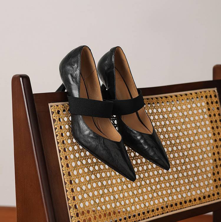 Muse & Valeur | Genuine Leather Heels for Women