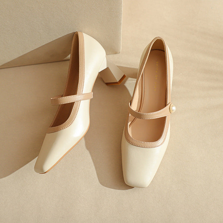 Muse & Valeur | Pumps for Women in Leather, Classic Style