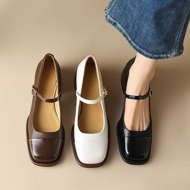 Muse & Valeur | Genuine Leather Heels for Women