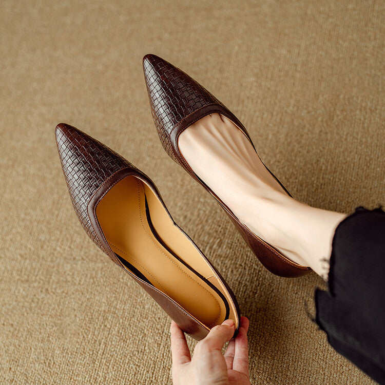 Muse & Valeur | Genuine Leather Heels for Women