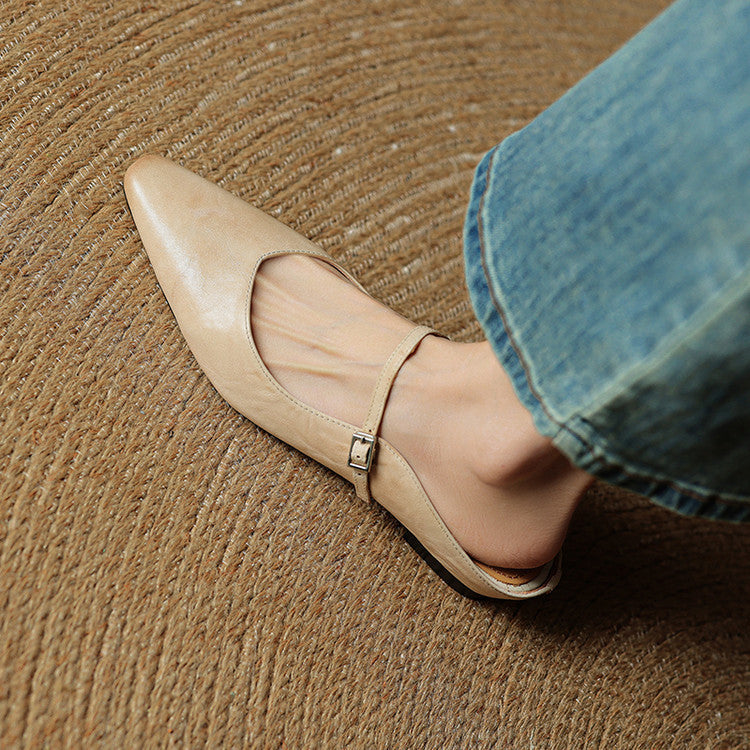 Muse & Valeur | Genuine Leather Mules for Women